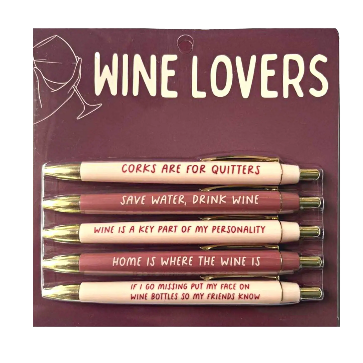 Wine Lovers Pen Set