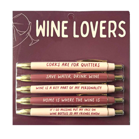 Wine Lovers Pen Set