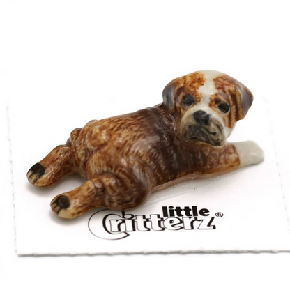 Winston British Bulldog Porcelain Miniature