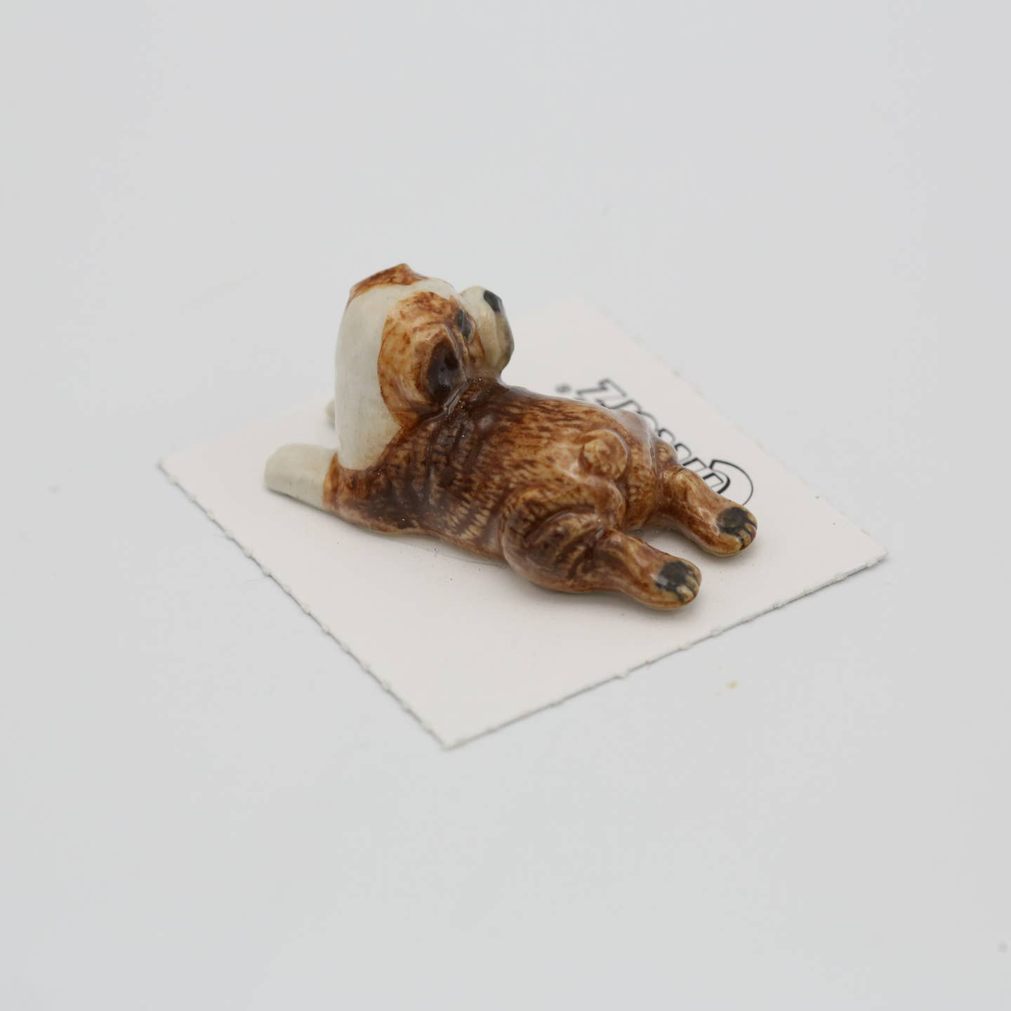 Winston British Bulldog Porcelain Miniature