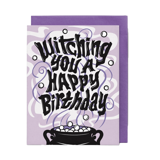 Witching You a Happy Birthday Card