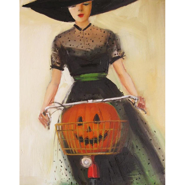 Witchycle Art Print