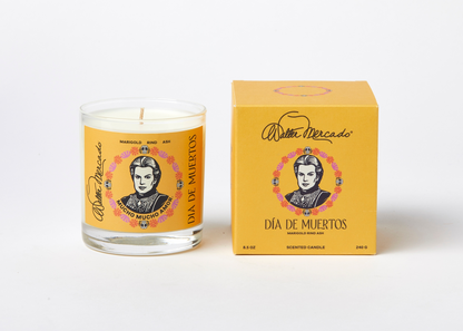 Día De Muertos Walter Mercado Candle