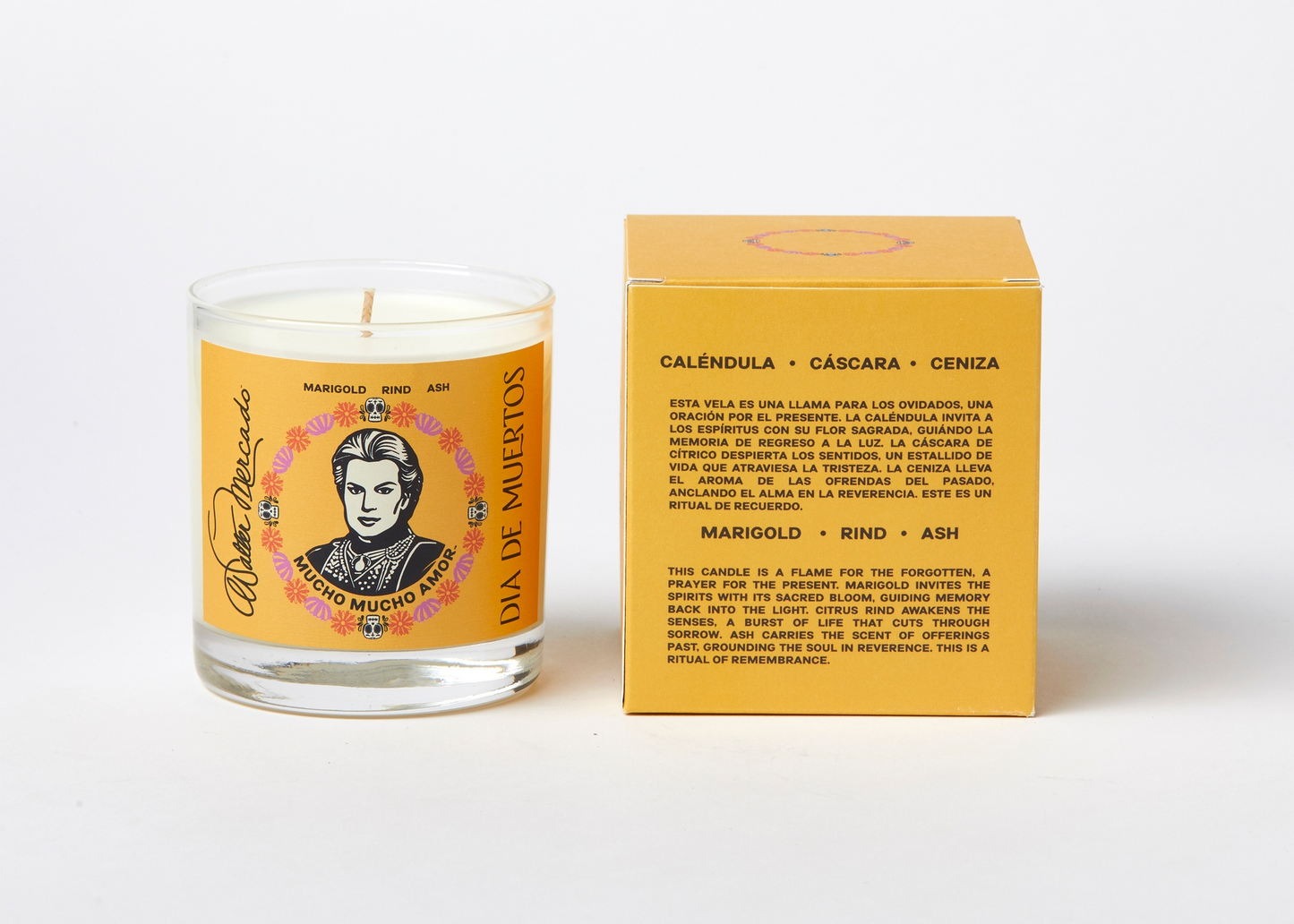 Día De Muertos Walter Mercado Candle