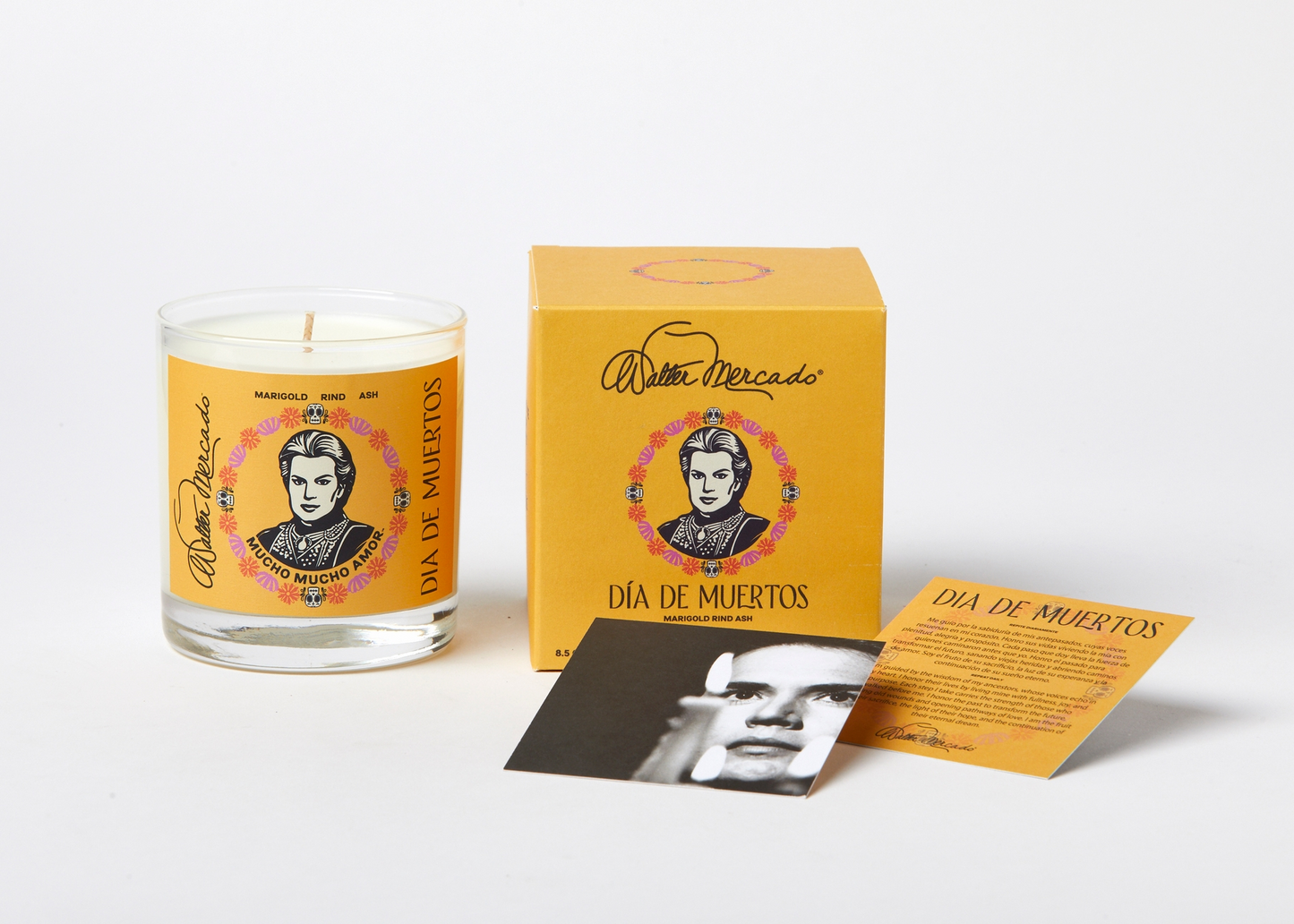 Día De Muertos Walter Mercado Candle