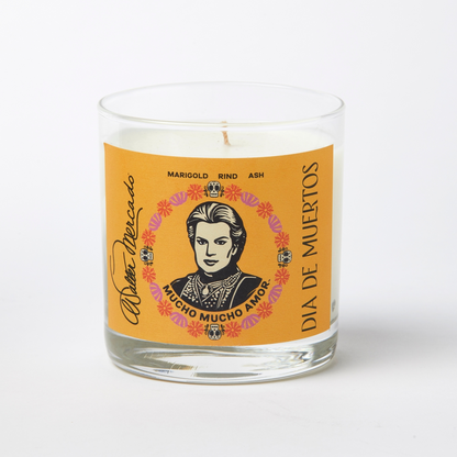 Día De Muertos Walter Mercado Candle