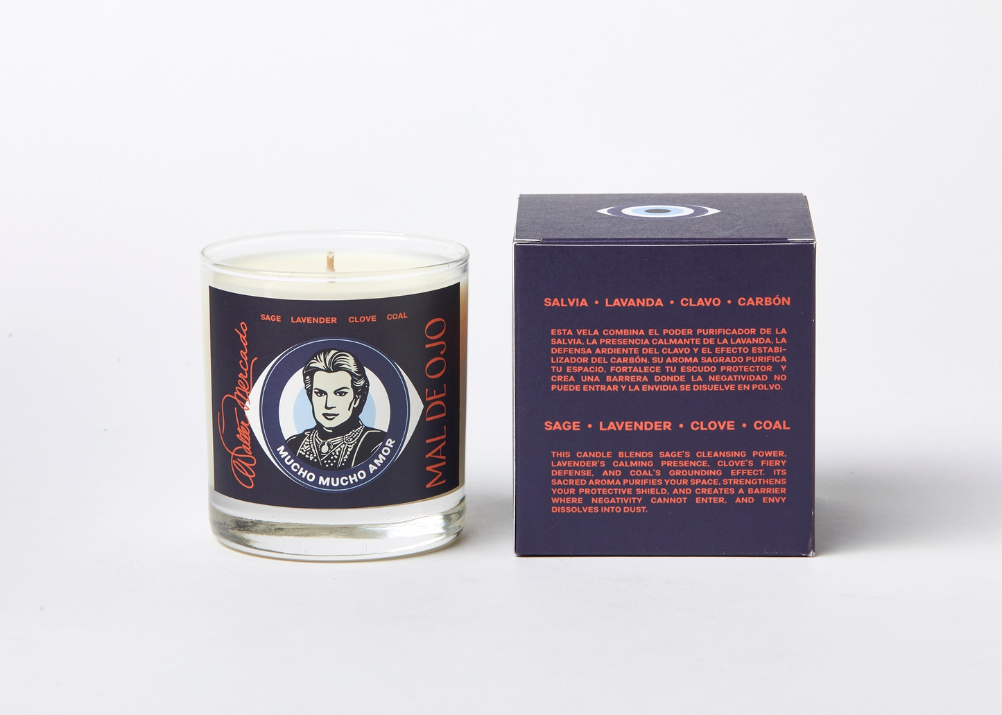 Mal De Ojo Walter Mercado Candle