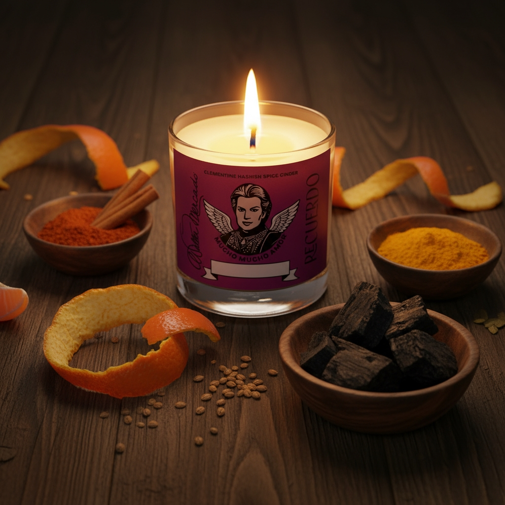 Recuerdo Walter Mercado Candle