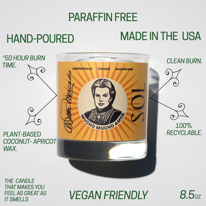 Sol Walter Mercado Candle