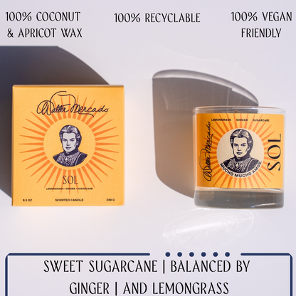 Sol Walter Mercado Candle