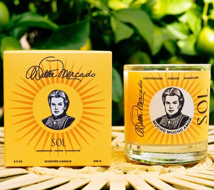 Sol Walter Mercado Candle