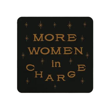 More Women in Charge Sticker
