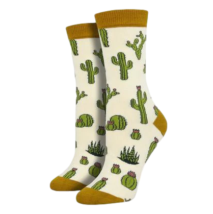 King Cactus - Women's Bamboo Socks