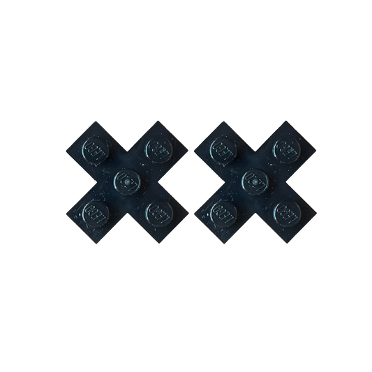 Miss Brixx X Shaped Post Earrings