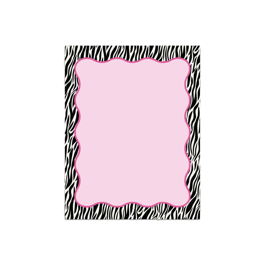 Zebra Print Mini Notepad