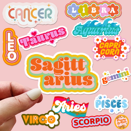 Astrological Zodiac Sticker