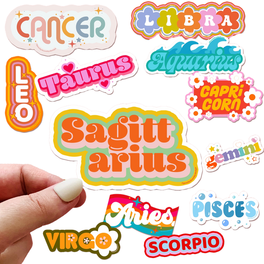 Astrological Zodiac Sticker