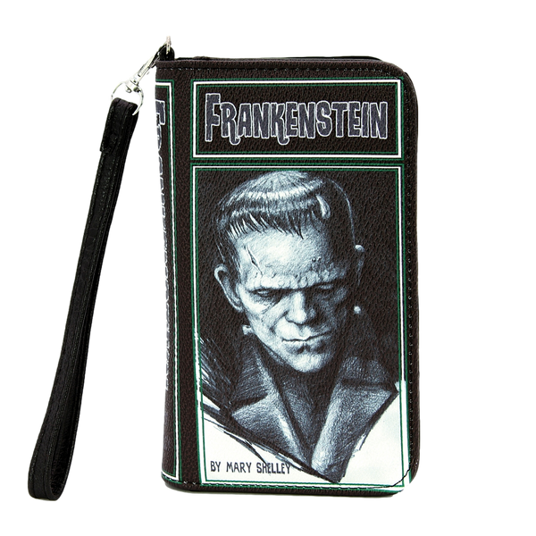 Frankenstein by Mary Shelley vegan leather wallet