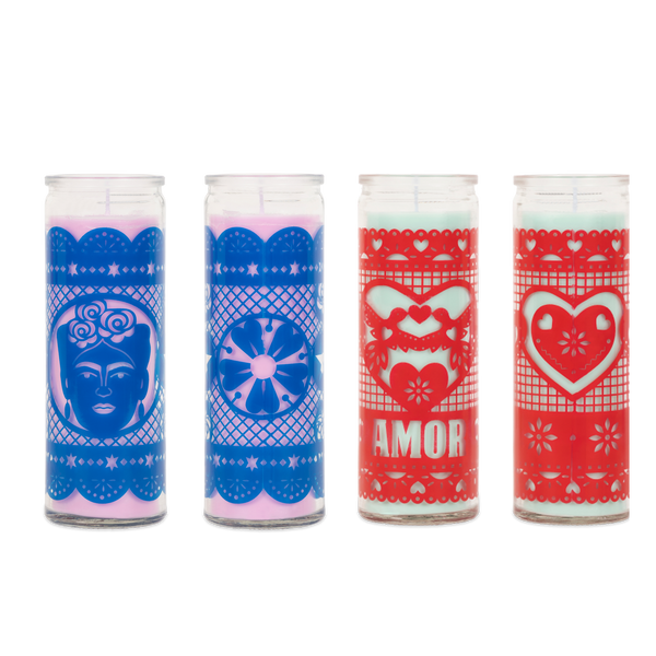 Picado Glass Candles