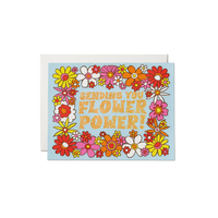 Flower Power Greeting Card