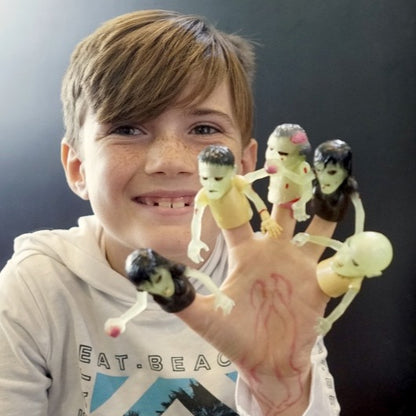 zombie finger puppets