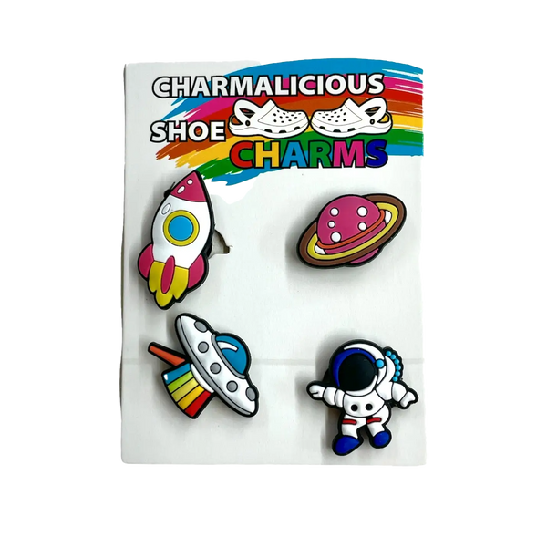 Outer Space Shoe Charms