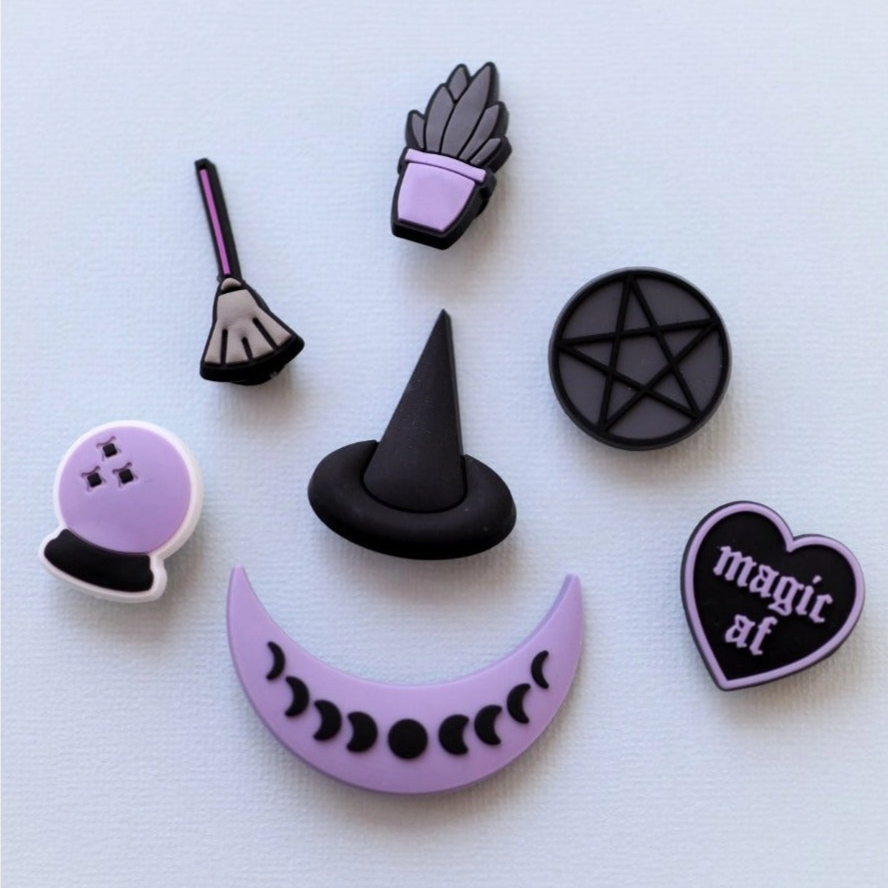 Witchy Shoe Charms