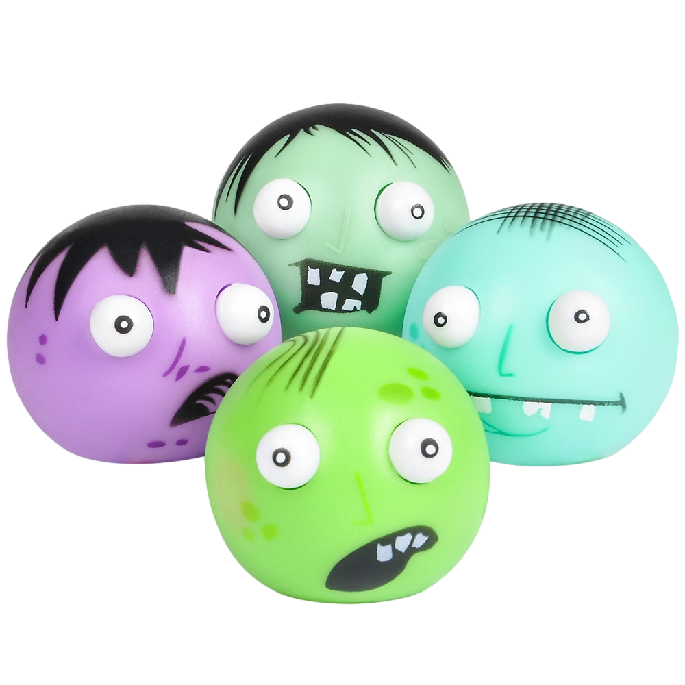 Pop Your Eye Out Zombie Squish Toy