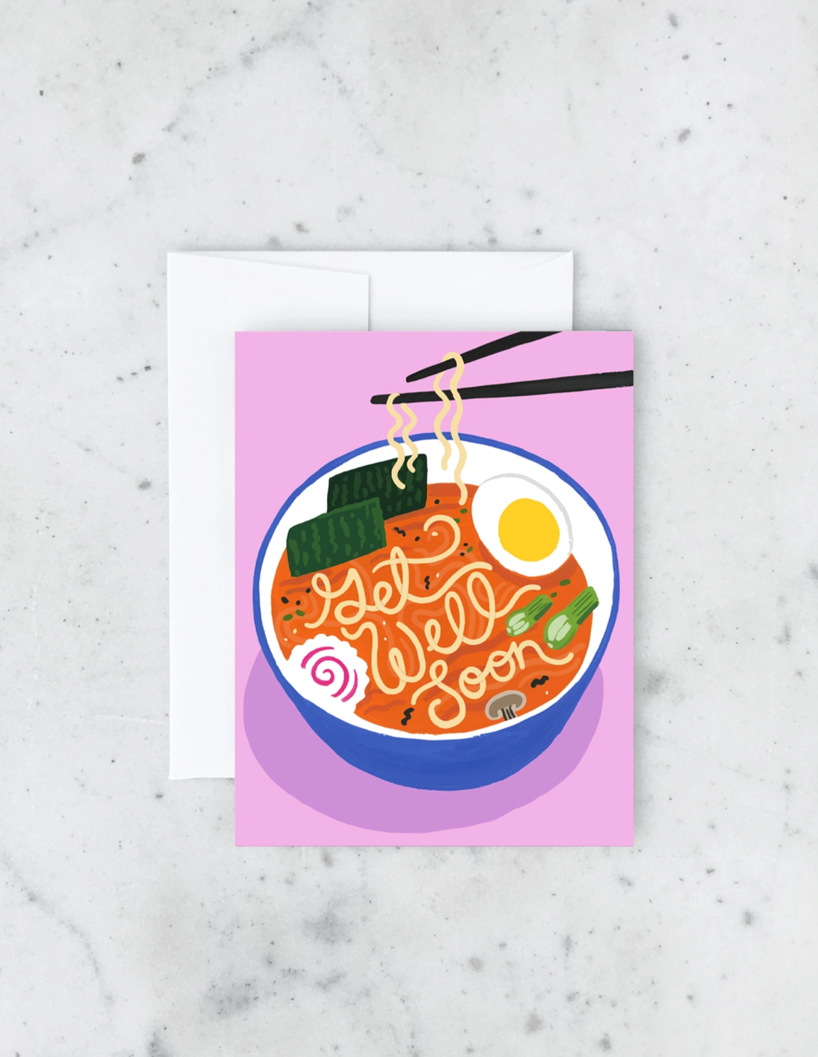 Get Well Soon Ramen Card