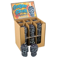 Sugar Skull Candle