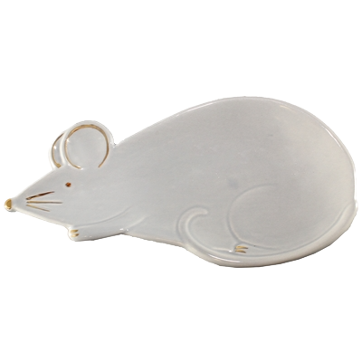 Ceramic Mouse Trinket Tray