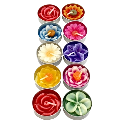 Flower Tea Light Set