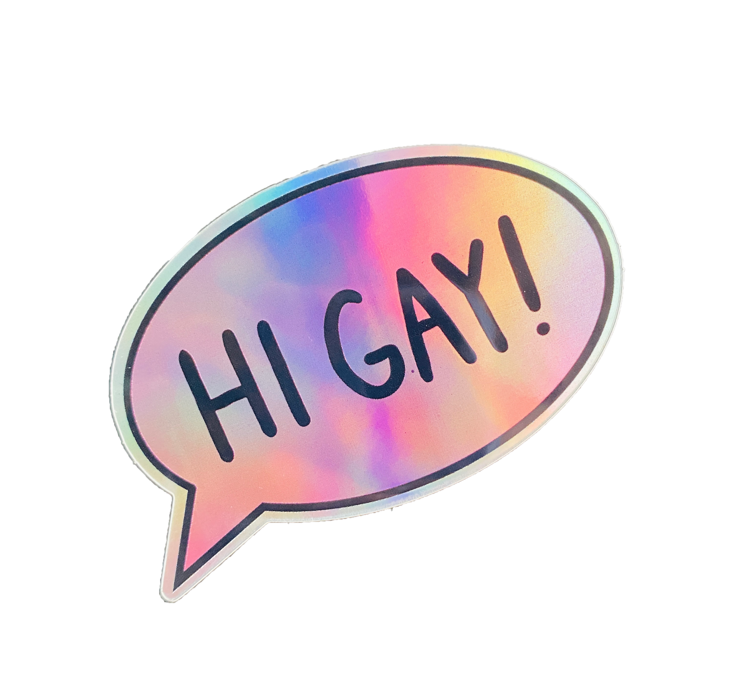 Hi Gay! Sticker