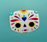 catrina sugar skull sticker