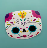 catrina sugar skull sticker