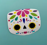 catrina sugar skull sticker