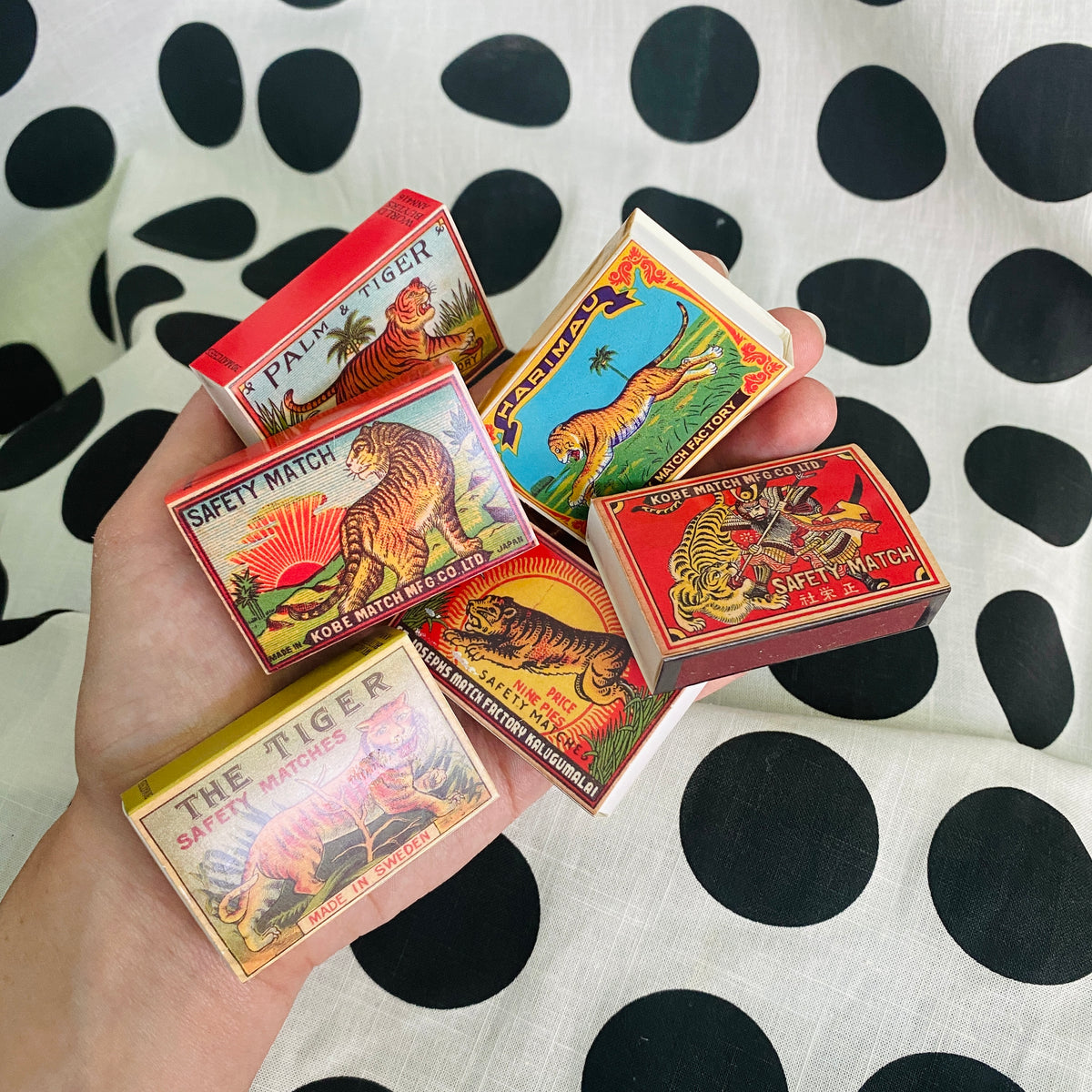 Tiger Mini Matchbox