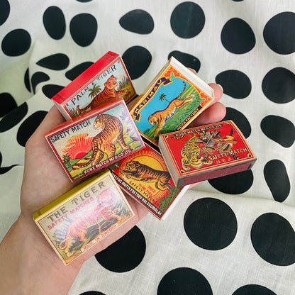 Tiger Mini Matchbox