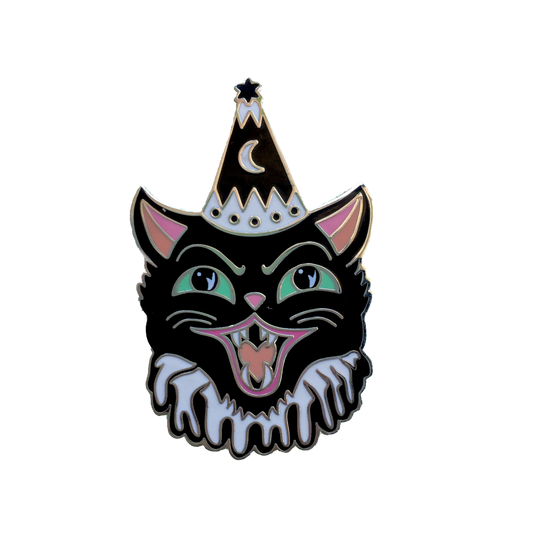 Clown Cat Pin