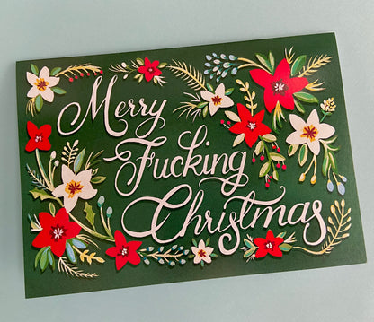 Merry F---ing Christmas Card