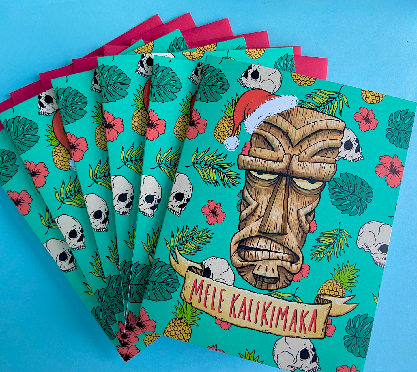 Mele Kalikimaka Card Set