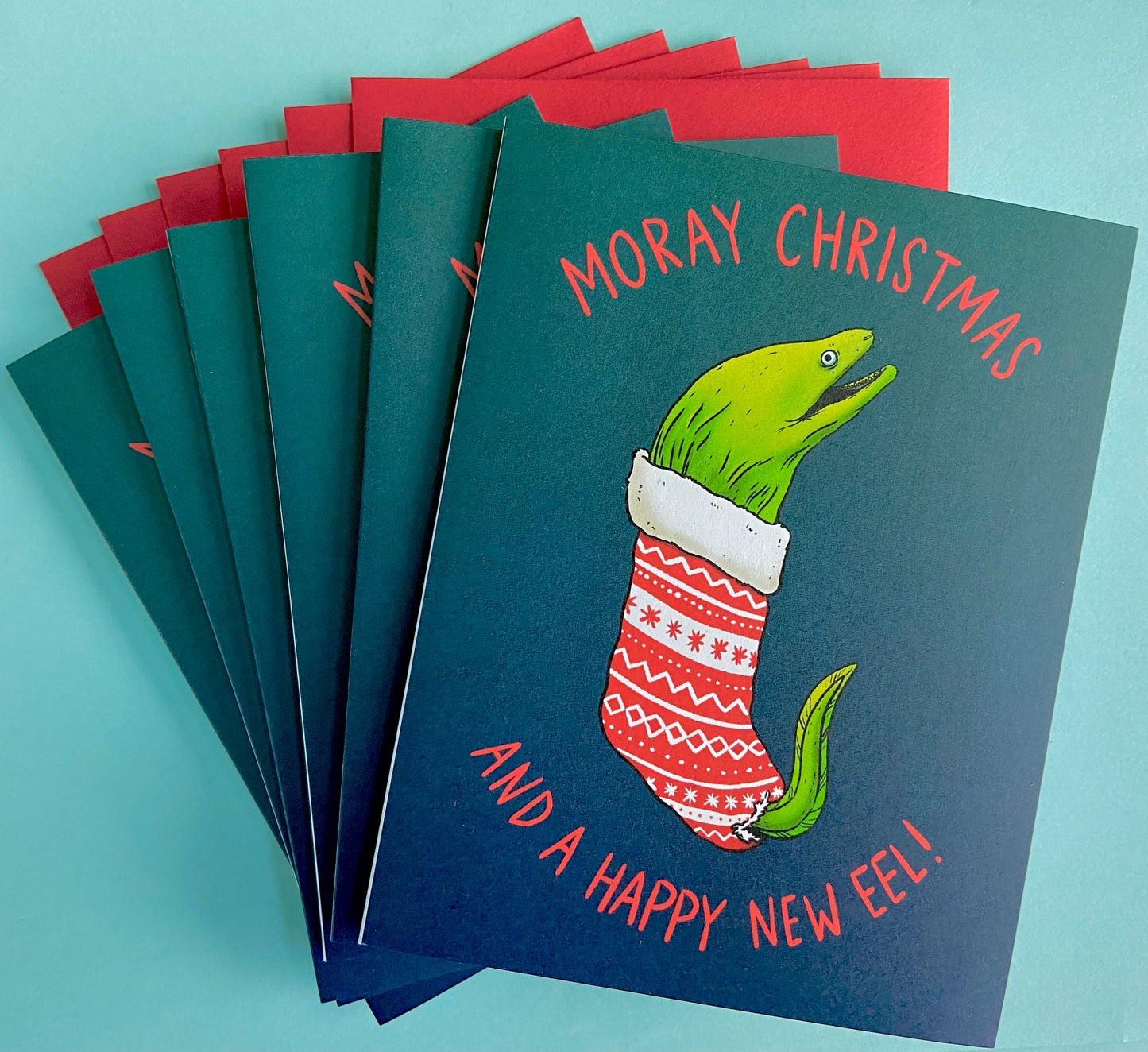 Moray Christmas Card Set