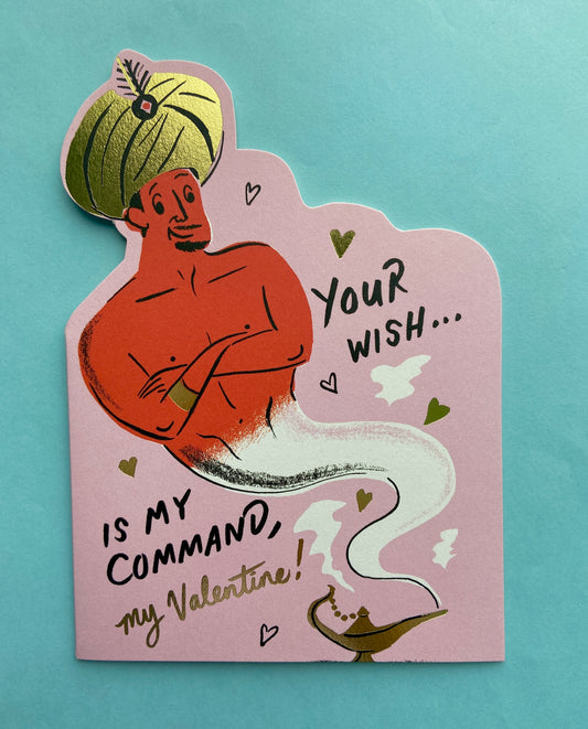 Your Wish Is My Command Card