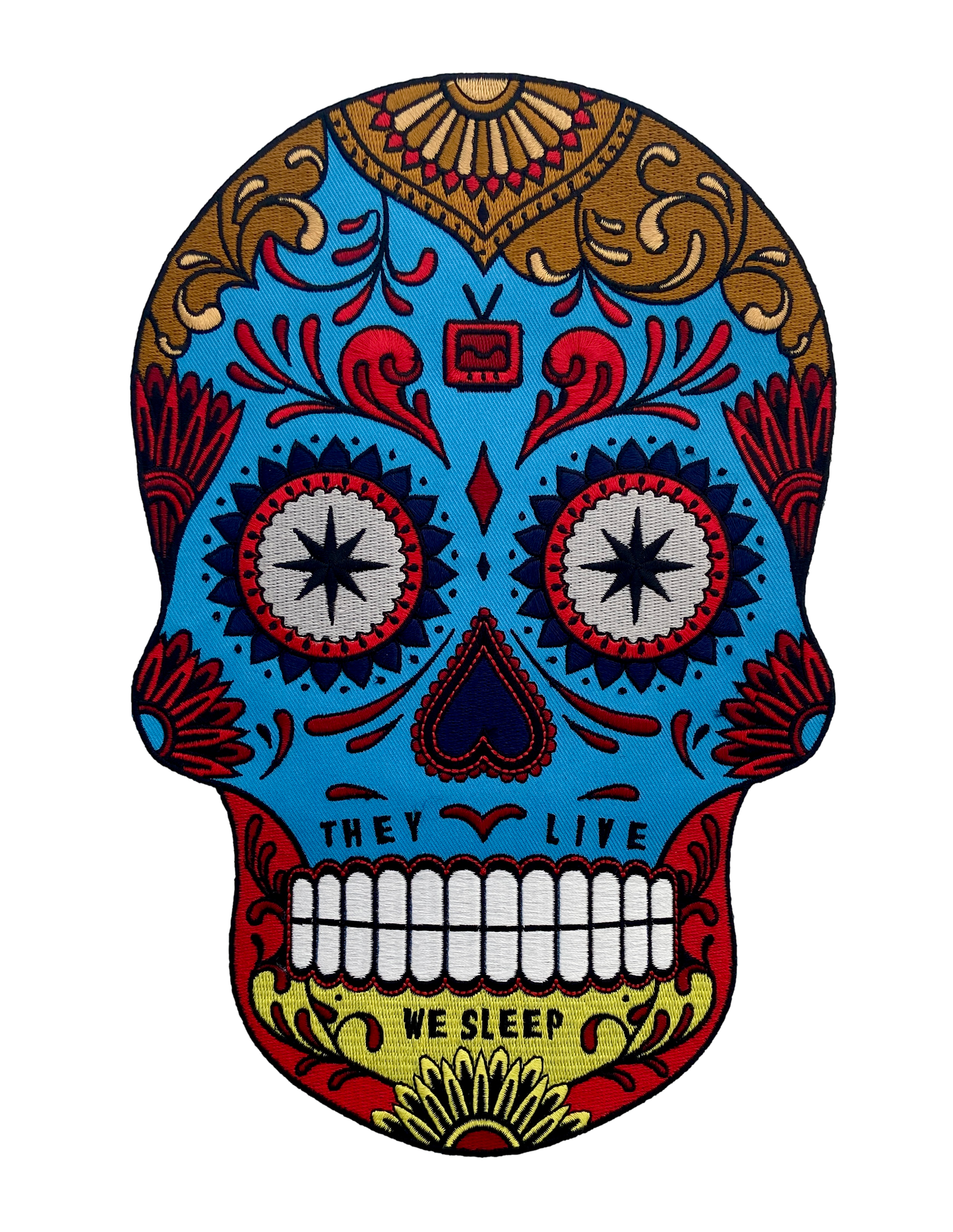 they live we sleep back patch 