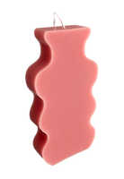 Squiggle Beeswax Candle
