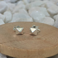 sterling silver minimalist earrings