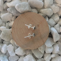 Sterling Silver Stud Post Earrings