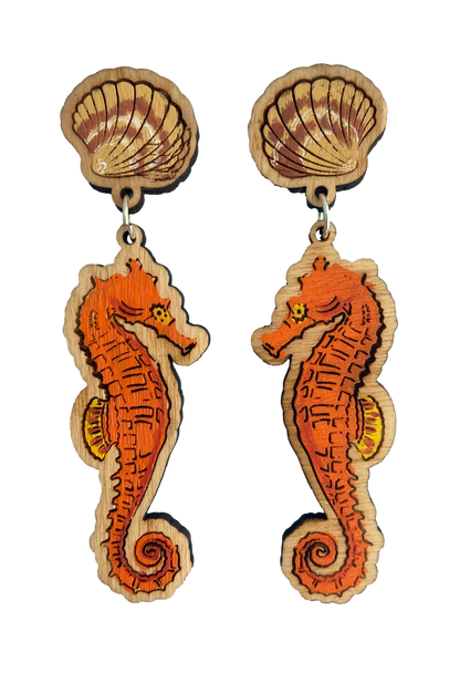Seahorse Dangle Earrings