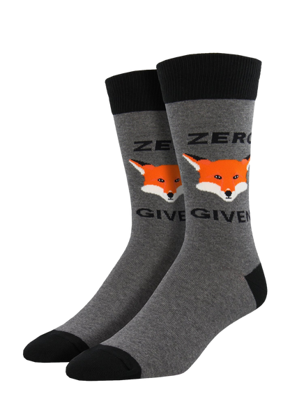 men's zero fox given socks