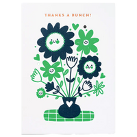 Smiley Flowers Card